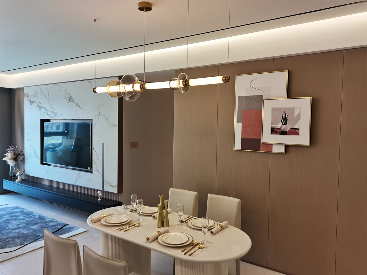 淮北籣墅香汐高層C戶型樣板間